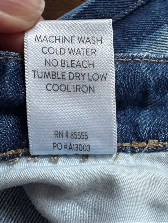 Pistola Denim Shorts Nova Size 29 High Rise Relaxed Distressed Cutoff Festival - Picture 4 of 14